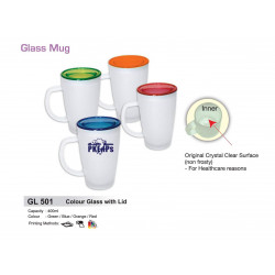 GL 501 Color Glass with Lid